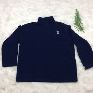Disney Navy Blue fleece sweater size L